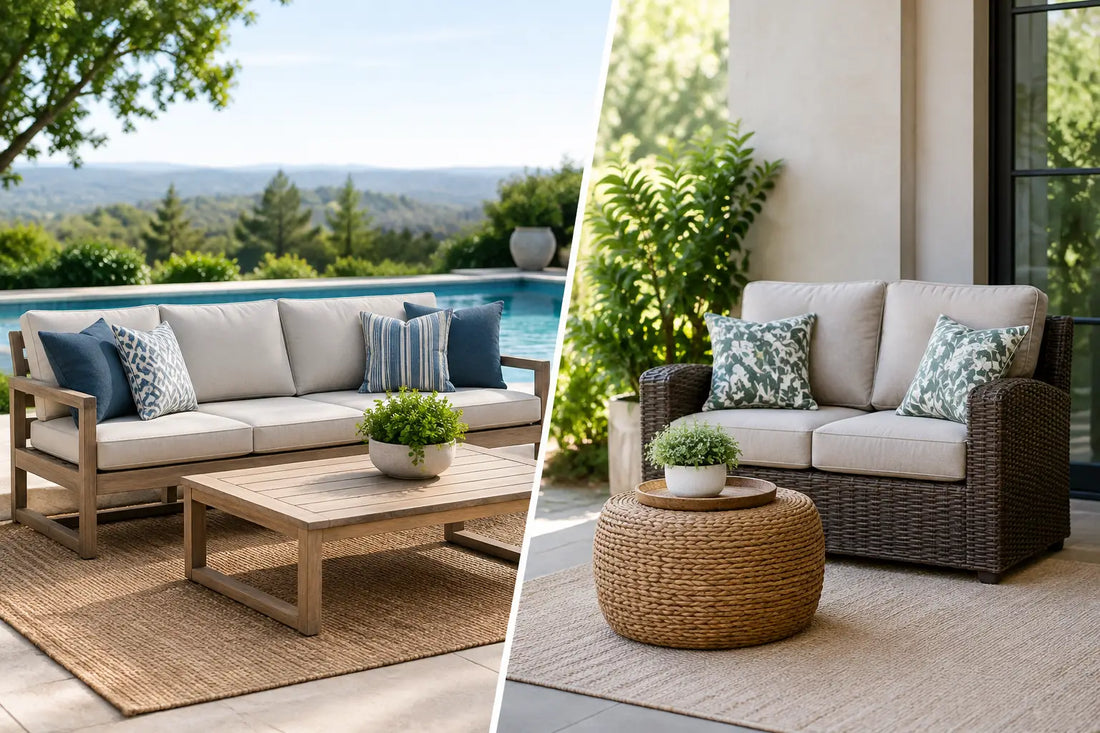 Outdoor Sofa Versus Loveseat: Which Fits?