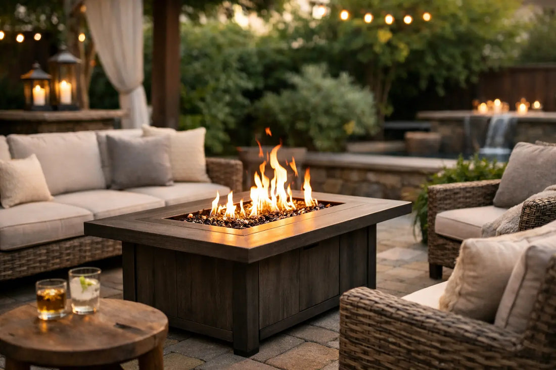 Fire Pit Tables That Make Patios Feel Complete