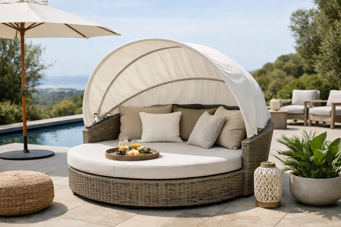How to Choose an Outdoor Daybed Canopy for Your Patio
