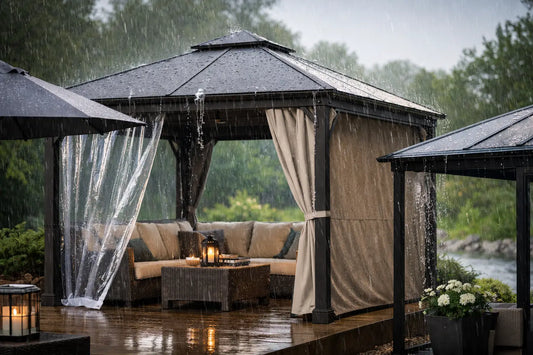 Gazebo Rain Protection Options That Work
