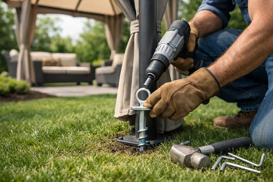 How to Install Gazebo Anchors for Lasting Stability