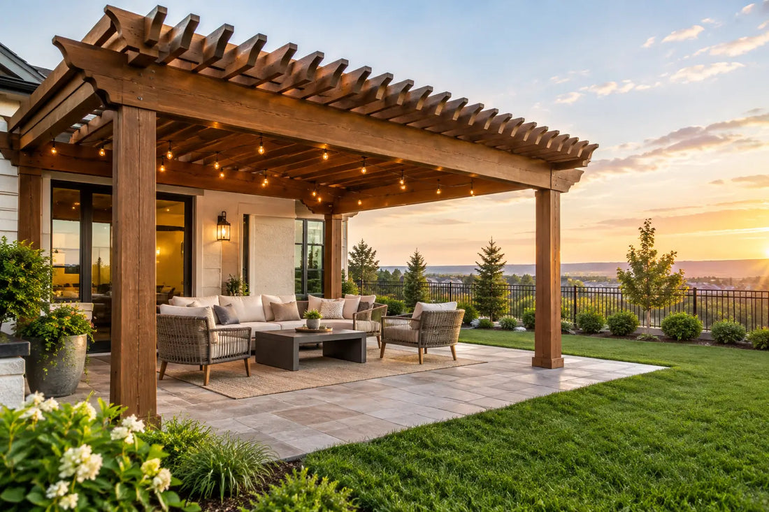 Patio Pergolas That Make a Backyard Feel Finished