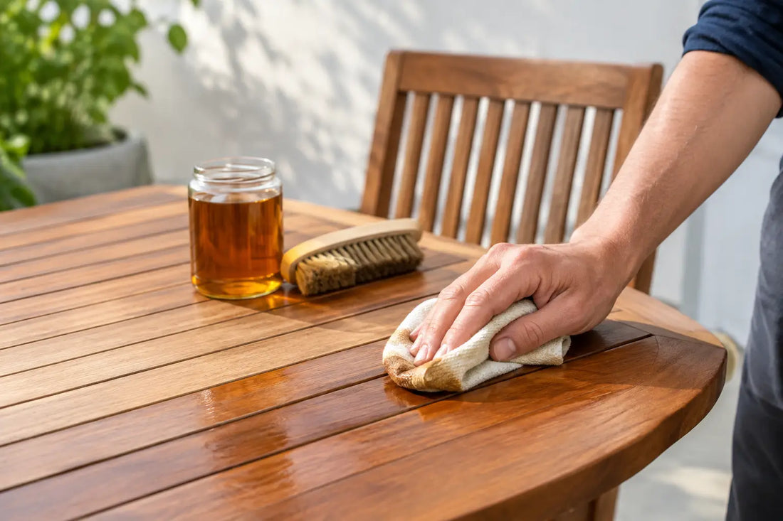 How to Oil Teak Furniture for a Richer Finish