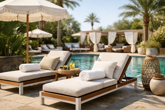 How to Style Poolside Loungers for a Resort Feel