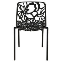LeisureMod Devon Modern 7-Piece Aluminum Outdoor Dining Set