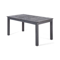9-Piece Outdoor Dining Set With Extendable Acacia Wood Patio Table (SAK75134)
