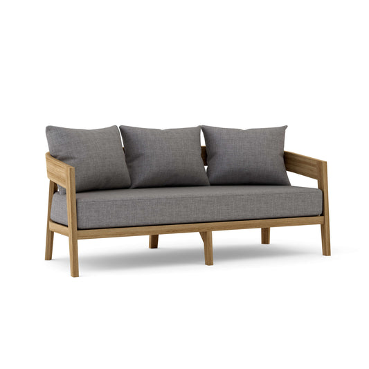 Anderson Teak Toscana Modern 3-Seater Deep Seating Patio Sofa