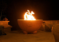 Fire Pit Art® Nepal 41-Inch Handcrafted Carbon Steel Fire Pit