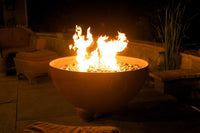 Fire Pit Art® Nepal 41-Inch Handcrafted Carbon Steel Fire Pit