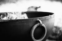 Fire Pit Art® Nepal 41-Inch Handcrafted Carbon Steel Fire Pit