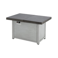 Premium 50K BTU Rectangle Outdoor Aluminum Fire Pit Table (SAK70248)