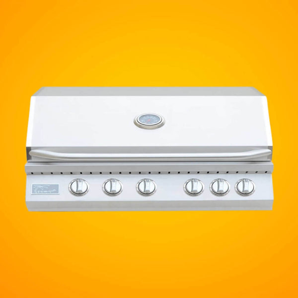 KoKoMo Grills 40-Inch Heavy-Duty 72K BTU LP/NG 5 Burner Built-In Stainless Steel Gas Grill