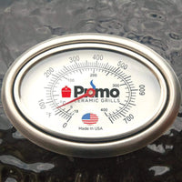 Primo Oval Large 300 All-In-One Ceramic Kamado Grill W/ Cradle, Side Shelves & Stainless Steel Grates [PGCLGC] (SAK21293)