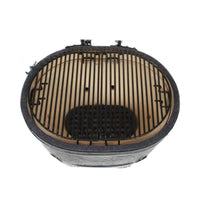 Primo Oval XL 400 Ceramic Kamado BBQ Grill W/ Stainless Steel Grates [PGCXLH] (SAK23100)