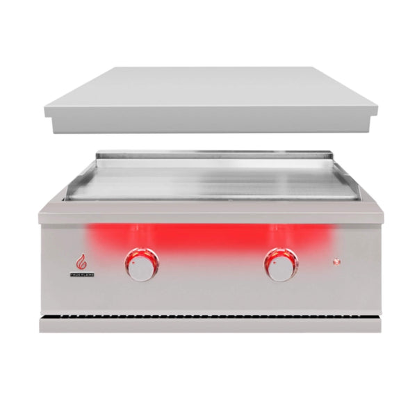 TrueFlame 30-Inch Premium Built-In Stainless Gas Griddle Grill [TFG30]