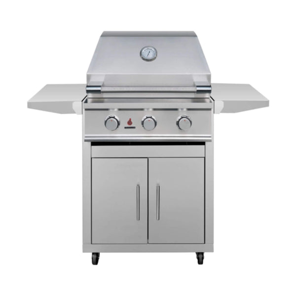 TrueFlame E-Series Stainless Steel Gas Freestanding Grill With Cart [TFE25/32]